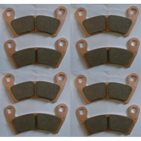 Kit Plaquettes de Frein Avant et Arrière RZR 570 Polaris Bendix