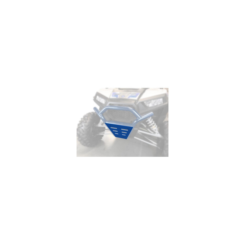 Grille Bumper Avant Acier Bleu RZR 900/1000 2015 et + Polaris