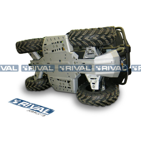 Kit Protection Aluminium Complet RIVAL CForce 400L/450L/500L/520L CF Moto 2016 et plus Port offert