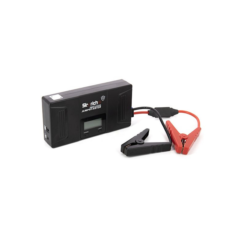 Booster de Batterie Moto Quad SSV Lithium Skyrich Léger et compacte 19cm x 10cm x 4cm