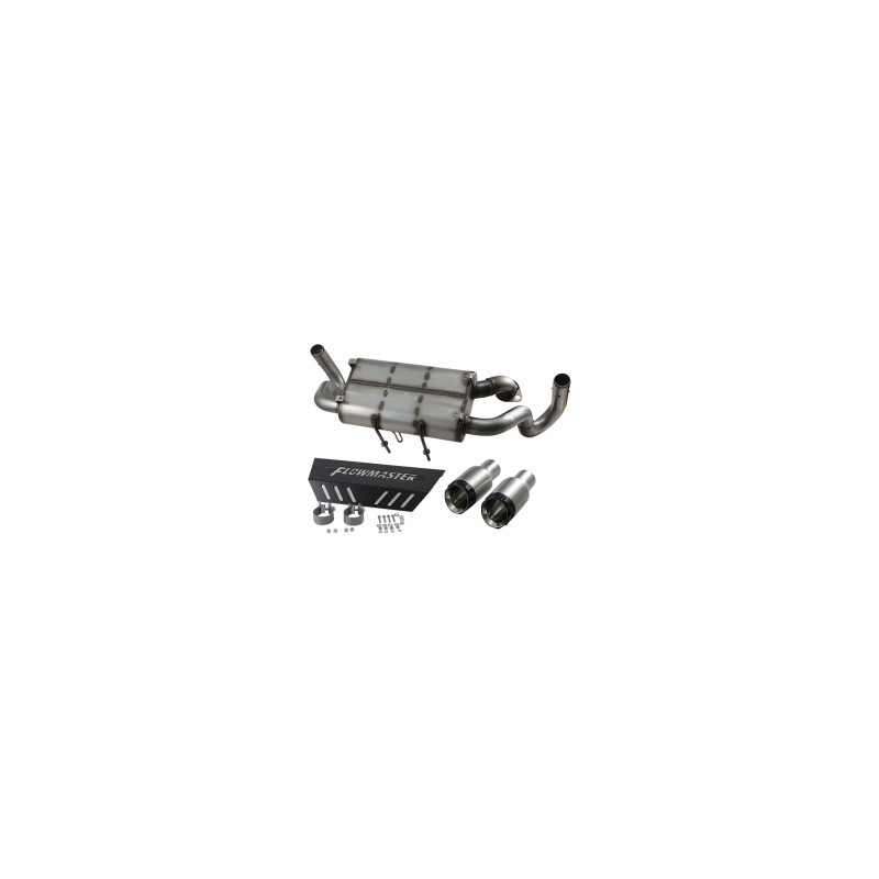 Ligne Complète Double FLOWMASTER XDR RZRS 1000 Polaris