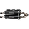 Double Silencieux Trinity Racing Noir Stage 5 Double RS1 1000 Polaris RZR RS1