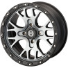 Jante 545X Gris Satin 14x7 4x110 4+3 Moose Quad SSV Port Offert