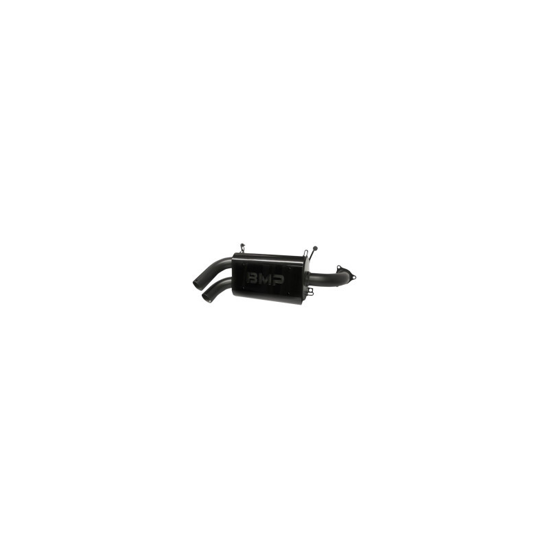 Silencieux Double BARREL Noir BMP RZR XP Turbo S Polaris