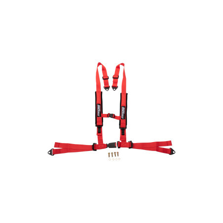 Harnais De Sécurité 4 points Rouge Moose Utility SSV