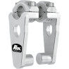 Pontets Réhausseurs Pivotants Elite Silver +89mm sur pontet 22mm