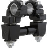 Pontets Pivotants Noir ROX ELITE SERIES Anti-Vibrations Pontet 22mm Pour Guidon 22mm ou 28.6mm