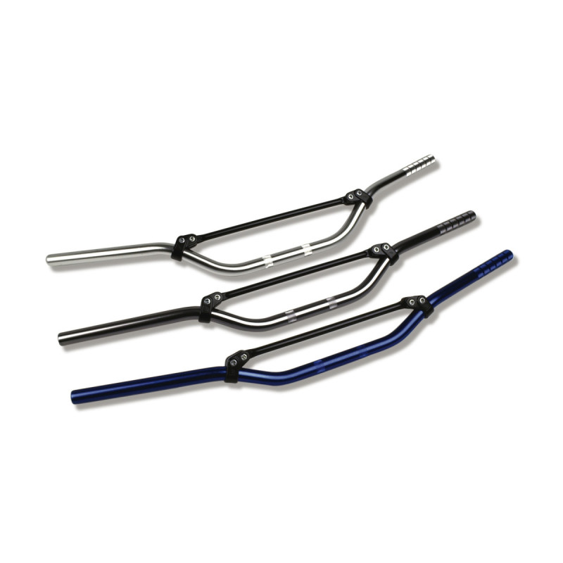 Guidon Aluminium Off Road Silver 22.2mm