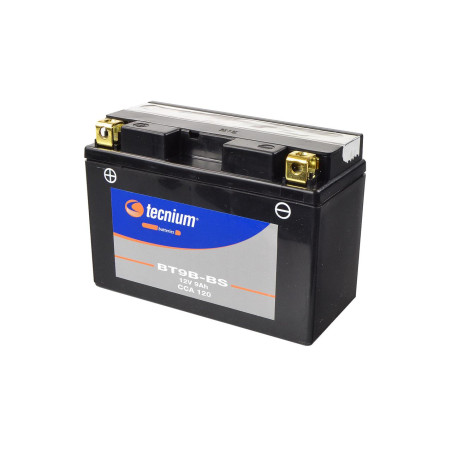 Batterie TECNIUM BT9B-BS sans entretien livrée avec pack acide 700 Raptor Yamaha