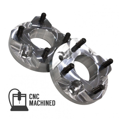 Elargisseurs de Voies Aluminium  4x136 + 3.5 cm MAVERICK 1000 XRS/XXC / TURBO / TRAIL / SPORT CAN-AM