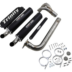 Ligne complète Double Stage 5 Trinity Racing Noire RZR PRO XP 1000 Polaris