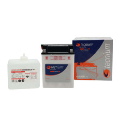 Batterie YB14A-A1 conventionnelle livrée avec pack acide Yamaha 350 big bear