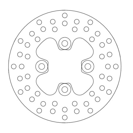 Disque de Frein Avant MOTO-MASTER Pour 700 Raptor Yamaha