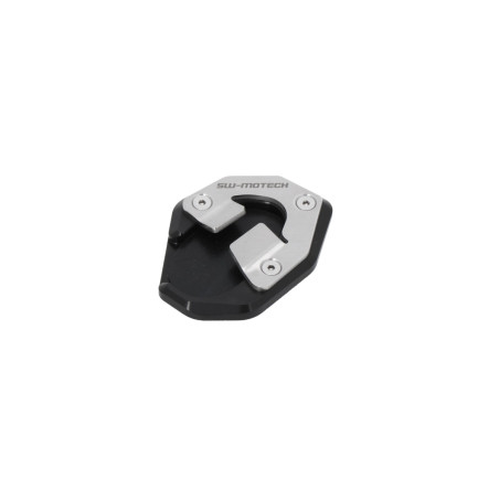 Extension du pied de béquille laterale. Noir/Argent. KTM 1290 Super Duke R (19-)