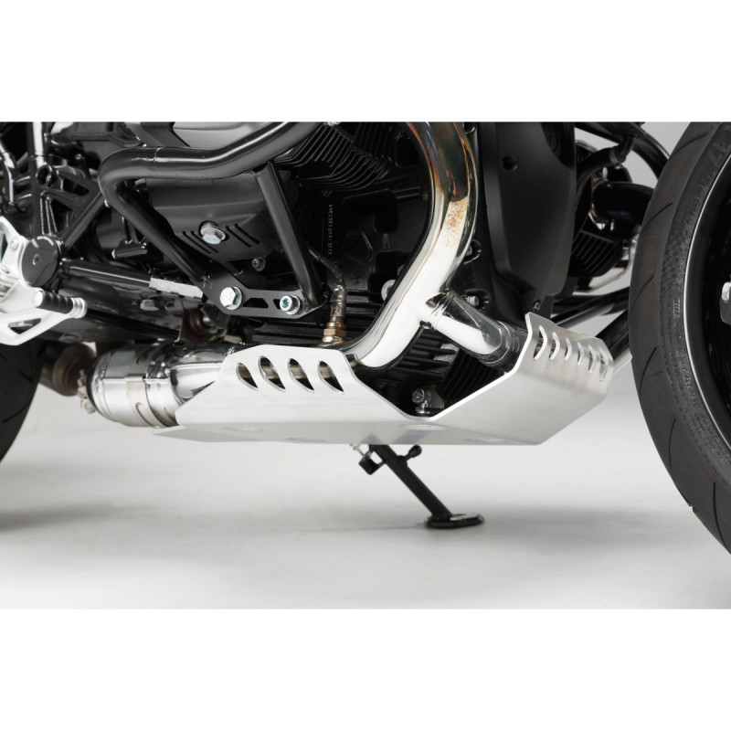 Sabot moteur. Gris. BMW R nineT (14-) / Scrambler (16-)