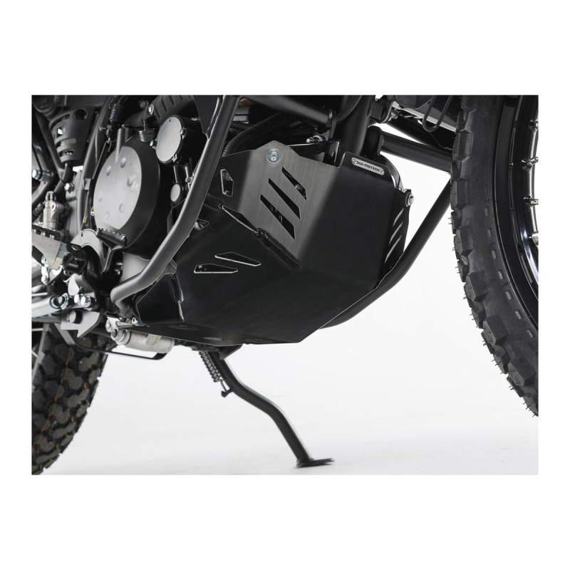 Sabot moteur. Noir. Kawasaki KLR 650 (08-)