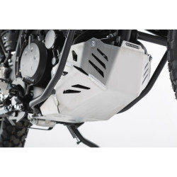 Sabot moteur. Gris. Kawasaki KLR 650 (08-)