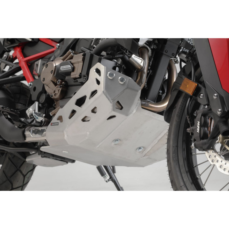 Sabot moteur. Gris. Honda CRF1100L/Adv Sports (19-) sans SBL