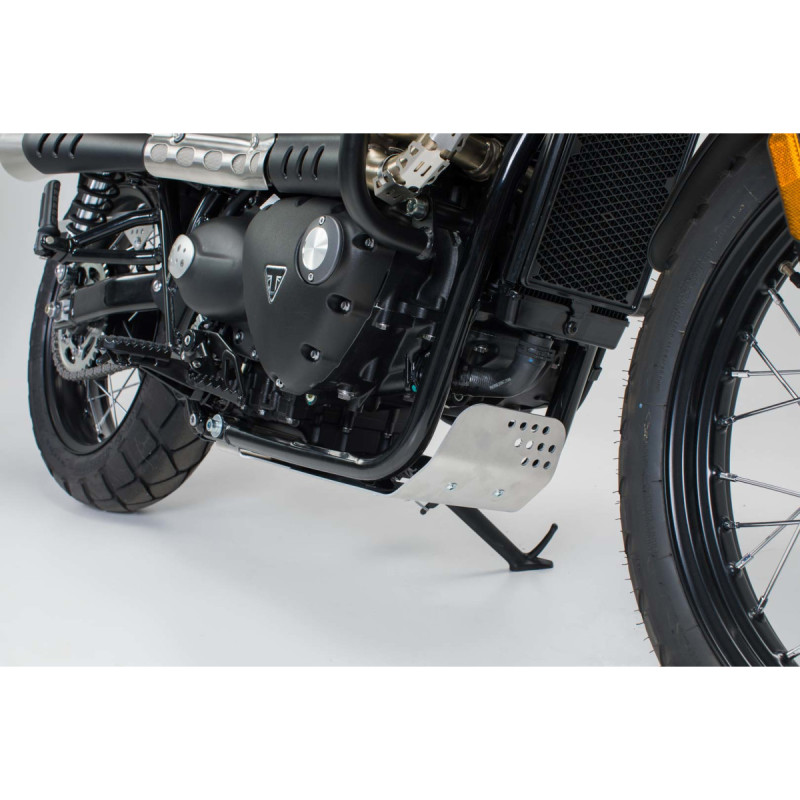 Sabot moteur. Gris. Bonneville, Speed, Street, Thruxton
