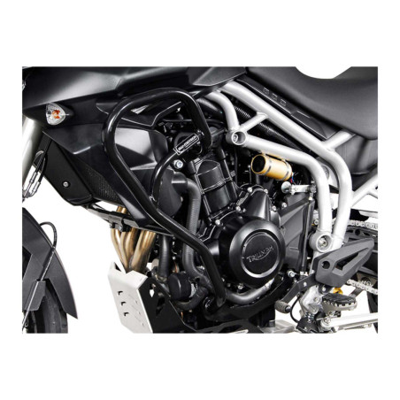 Crashbar. Noir. Triumph Tiger 800 / 800 XC (10-14)