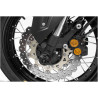 Roulettes de protection de fourche. Noir. Yamaha XT1200Z Super Ténéré (10-)