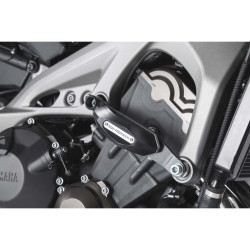 Kit de patins de cadre. Noir. Yamaha MT-09/Tracer, XSR900/Abarth