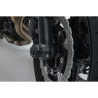 Roulettes de protection de fourche. Noir. Kawasaki Z650 (16-), Ninja 650 (16-)