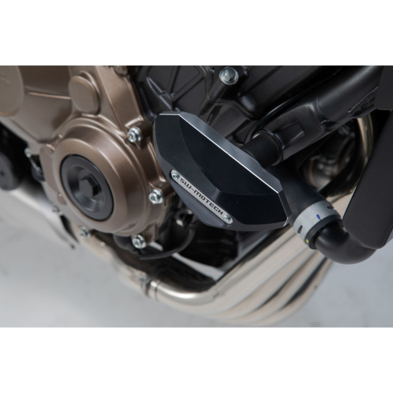 Kit de patins de cadre. Noir. Honda CB 650 R (19-)