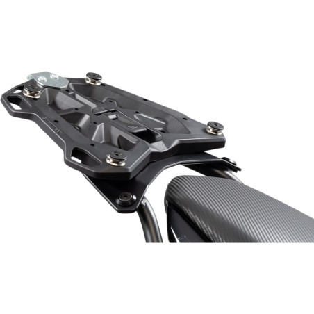 Platine d’adaptation pour porte-bagage STREET-RACK. Pour TRAX topcase ADV/ION/EVO. Noir