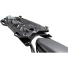 Platine d’adaptation pour porte-bagage STREET-RACK. Pour TRAX topcase ADV/ION/EVO. Noir