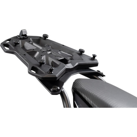 Platine d’adaptation pour porte-bagage STREET-RACK. Pour Givi/Kappa avec Monokey. Noir
