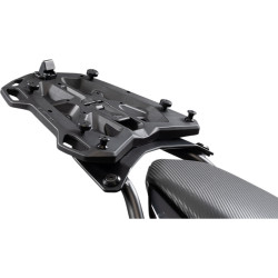 Platine d’adaptation pour porte-bagage STREET-RACK. Pour Givi/Kappa avec Monokey. Noir