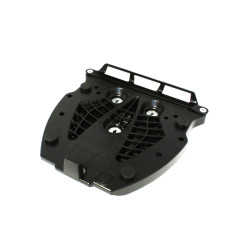 Platine d adaptation sur ALU-RACK. Pour Givi/Kappa Monolock. Noir