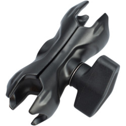 Bras de fixation. Noir. 2,2 Pouces / 5,5 cm