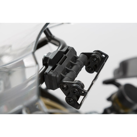 Support GPS pour barre Ø 13/16 mm. Noir