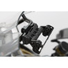 Support GPS pour barre Ø 13/16 mm. Noir
