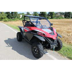 Pare Brise Polycarbonate + Essuie Glace 180°+ Lave Glace Z FORCE Sport 1000 CF MOTO fabrication française