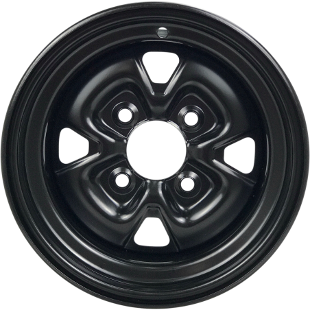 Jante Acier Noire Moose 12x7 4x156 4+3 Percée en 12