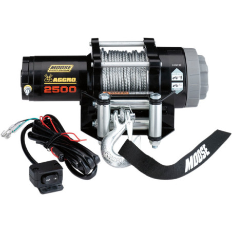 Treuil Moose 2500LB Câble Acier 1134kg