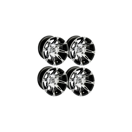 Lot de 4 Jantes Type 387X Machined Moose 14x7 4x156 4+3