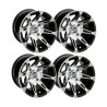 Lot de 4 Jantes Type 387X Machined Moose 14x7 4x156 4+3