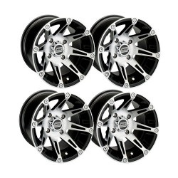 Lot de 4 Jantes Type 387X Machined Moose 14x7 4x156 4+3