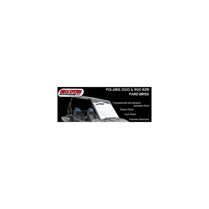 Pare Brise Polycarbonate Anti Abrasion Seul RZR1000S Polaris