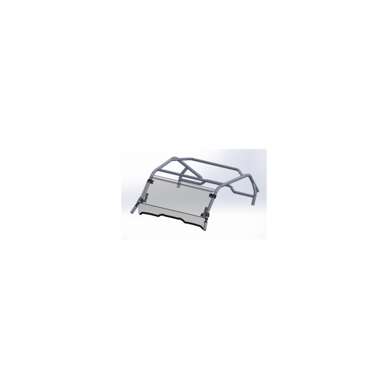 Pare-brise DIRECTION 2 avant complet pliable Yamaha YXZ1000 2019 et +