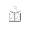 Plaquettes de frein CL BRAKES Racing métal fritté - 1177C60