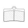 Plaquettes de frein CL BRAKES route métal fritté - 2247S4