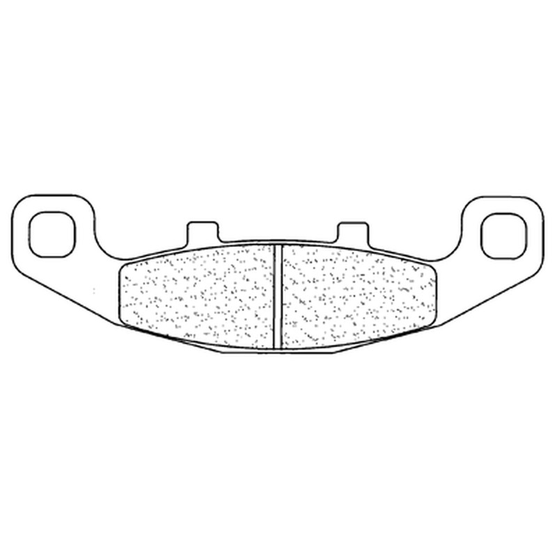 Plaquettes de frein CL BRAKES route métal fritté - 2304S4