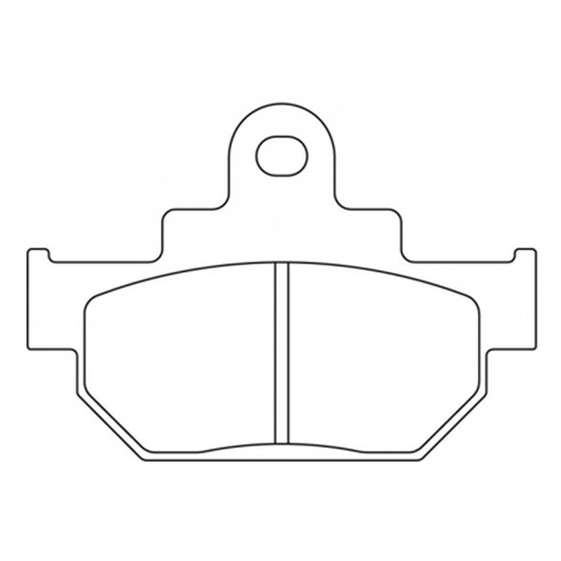 Plaquettes de frein CL BRAKES route métal fritté - 2387S4
