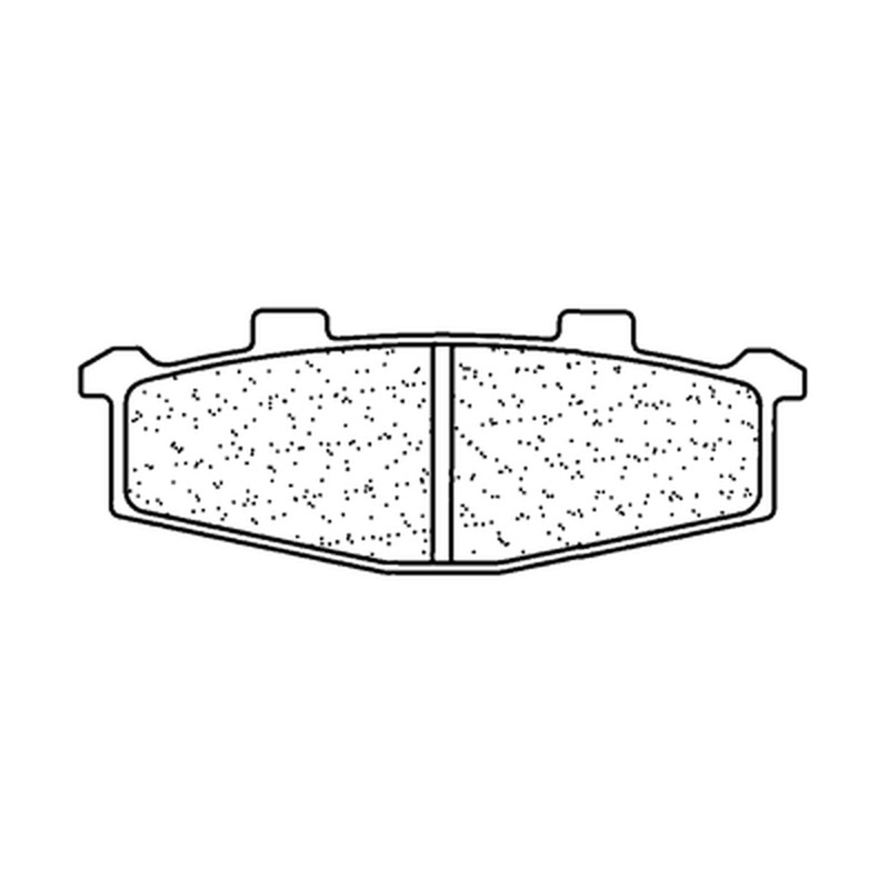 Plaquettes de frein CL BRAKES route métal fritté - 2389A3+
