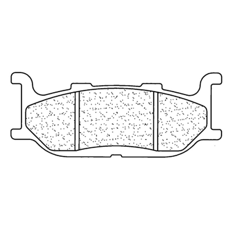 Plaquettes de frein CL BRAKES route métal fritté - 2391A3+